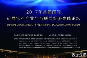 2017首届矿博会与互联网经济高峰论坛